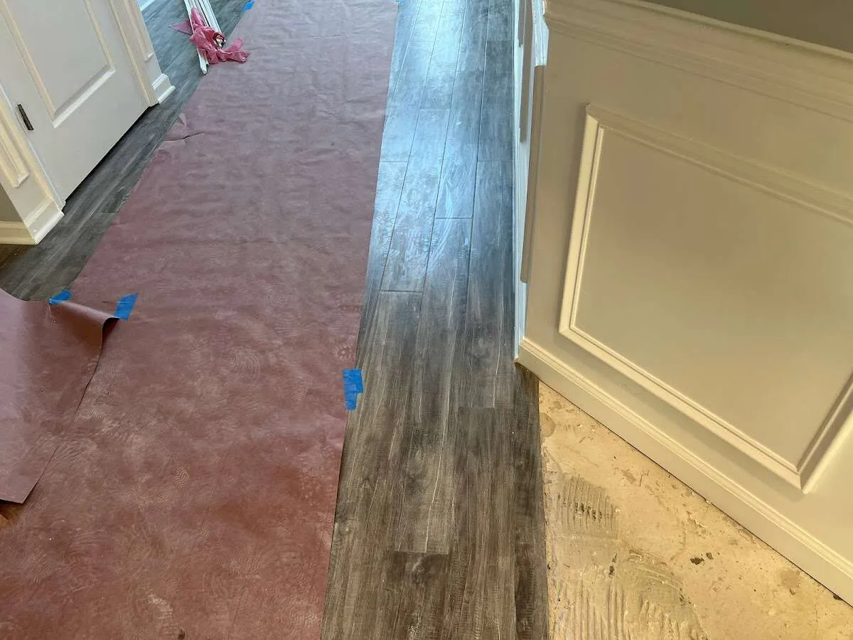 Completed marble shower restoration in Neshannock